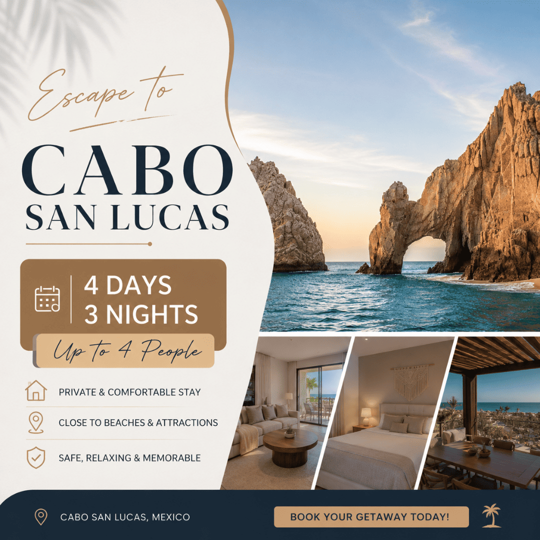 Club Regina Los Cabos — 5D/4N Cabo San Lucas